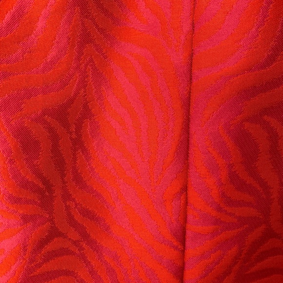 Roland Nivelais fushia silk pencil skirt size 6 - Picture 5 of 8